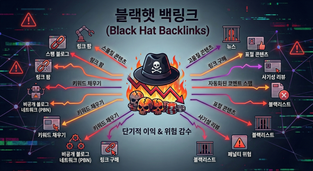백링크 작업 블랙햇