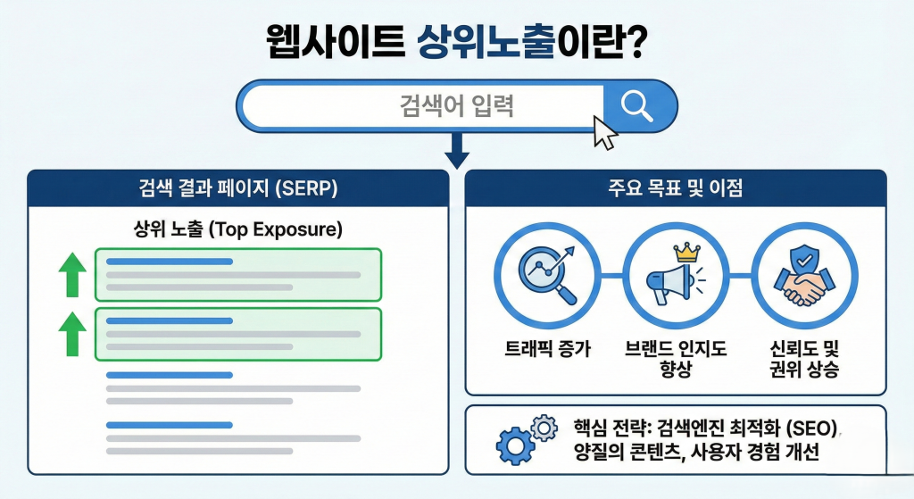 웹사이트 상위노출 정의
