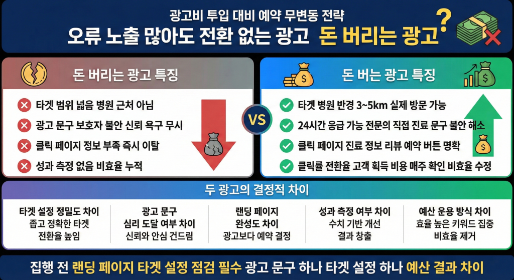 동물병원 마케팅 돈버는 광고 돈 버리는 광고 차이