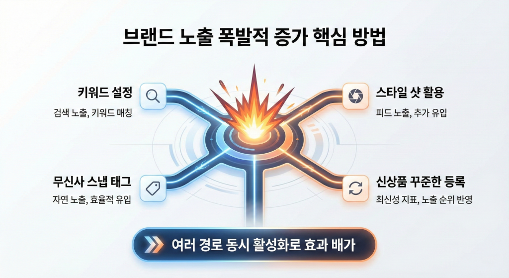무신사 마케팅 브랜드 노출 핵심 방법