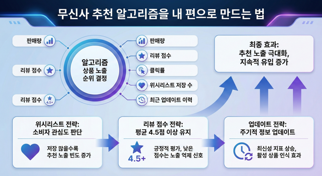 무신사 마케팅 추천 알고리즘 뺏는 방법