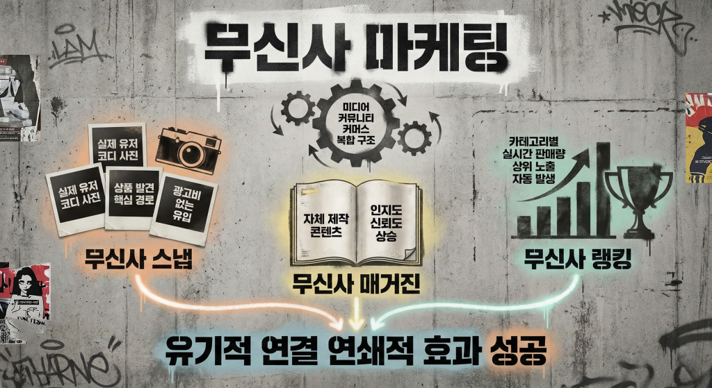 무신사 마케팅 핵심 구조 및 특징