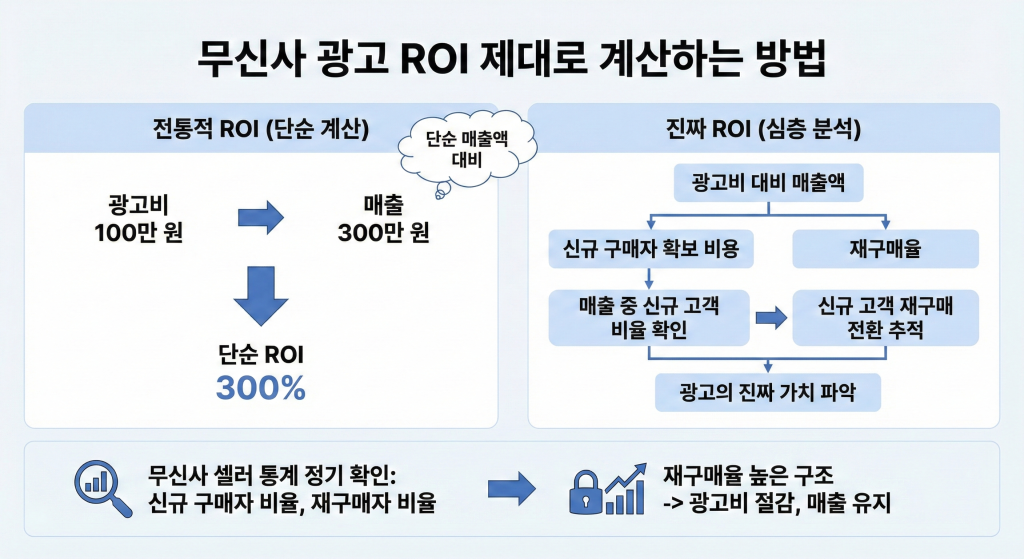 무신사 마케팅 ROI 계산 방법