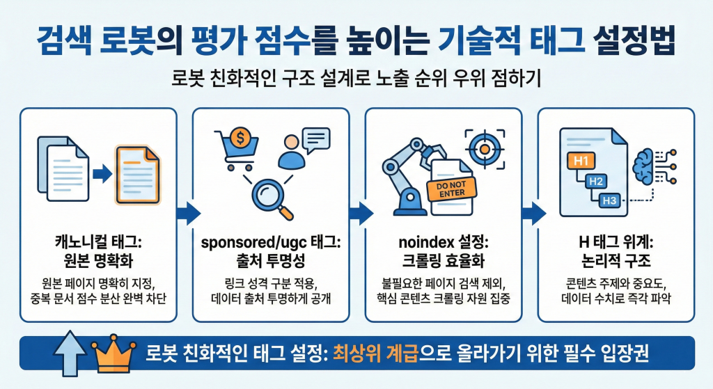 백링크 검색 로봇 태그 설정법