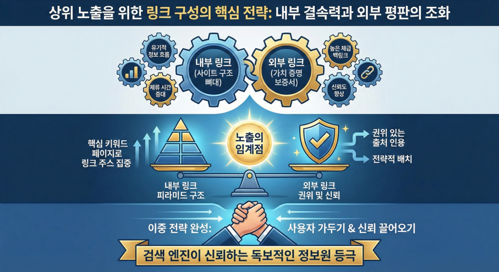 백링크 내부 외부 링크 비율