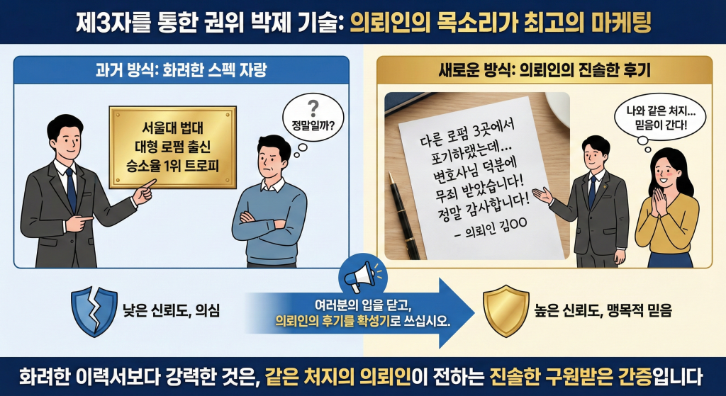 변호사 마케팅 권위 박제