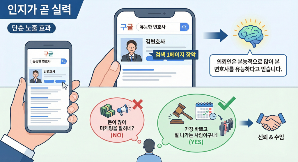 변호사 마케팅 인지