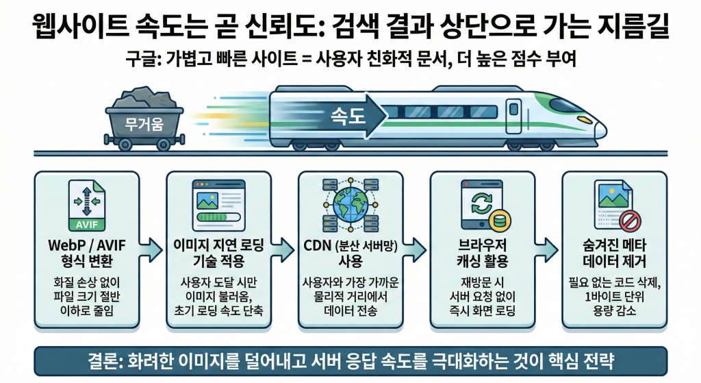 웹사이트 상위노출 서버 응답 속도 최적화