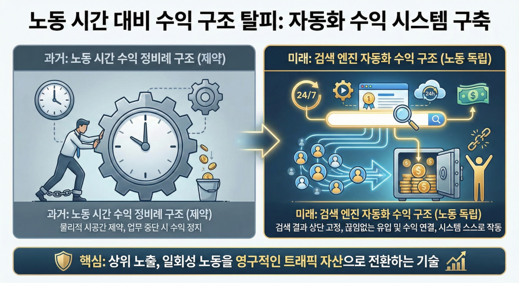 웹사이트 상위노출 자동화 수익