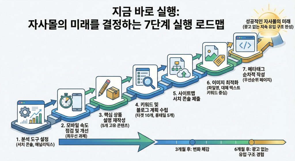 자사몰 상위노출 체크리스트