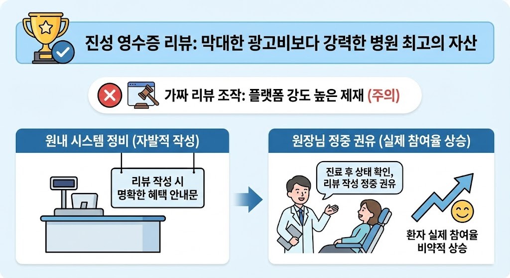 치과 마케팅 영수증 리뷰 쌓는 방법