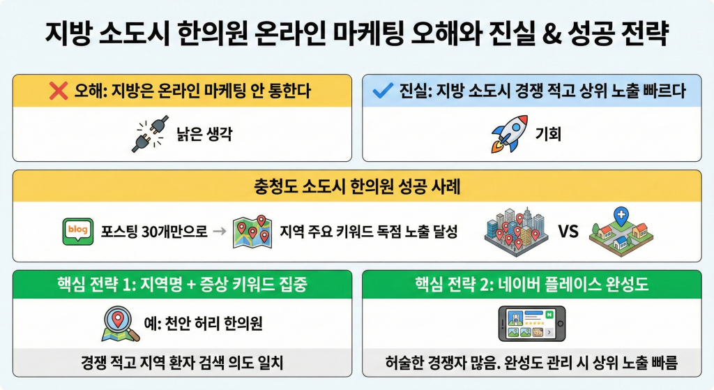 한의원 마케팅 지방 소도시 마케팅 전략