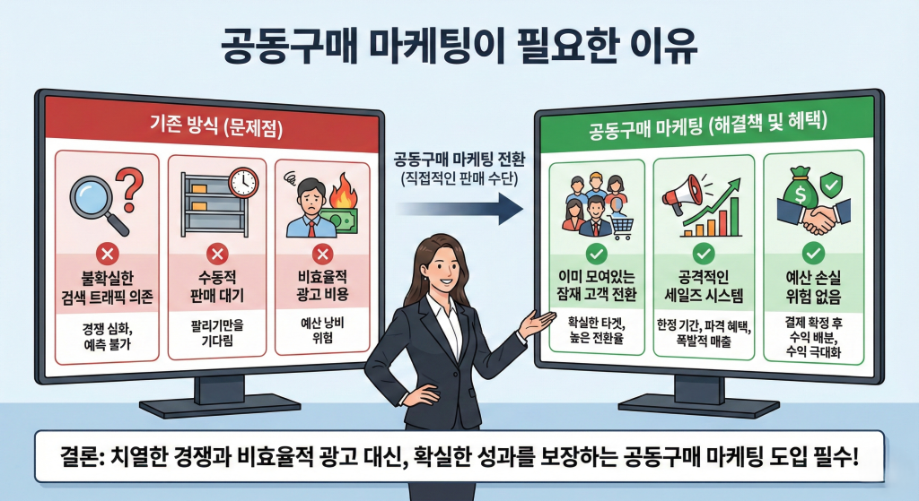 공동구매 마케팅이 필요한 이유