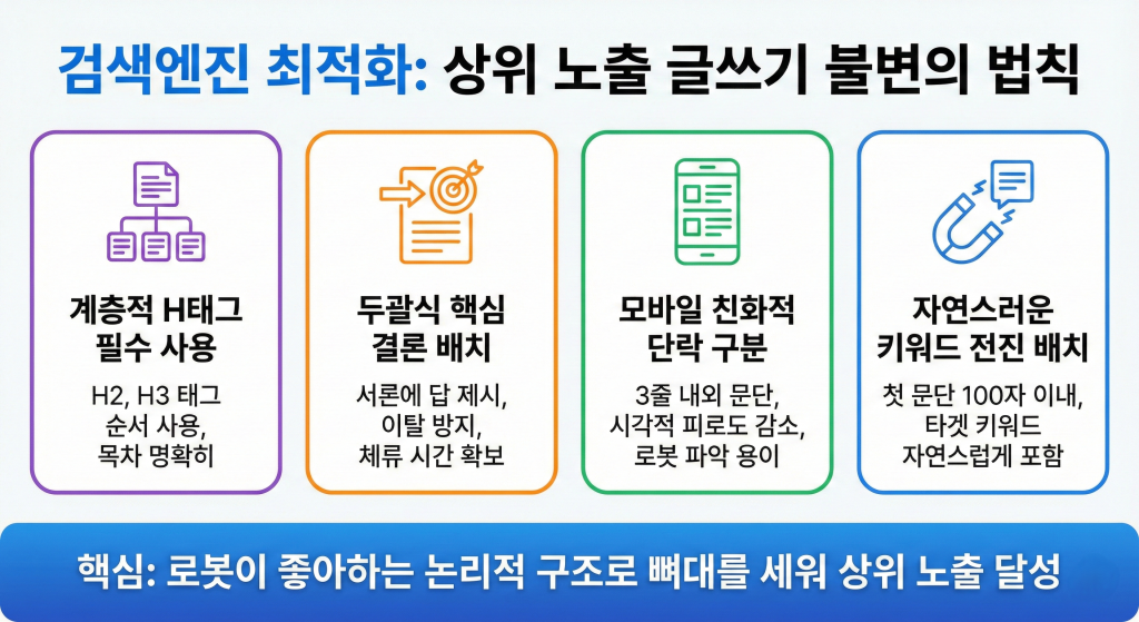 SEO 트렌드 글쓰기 방식