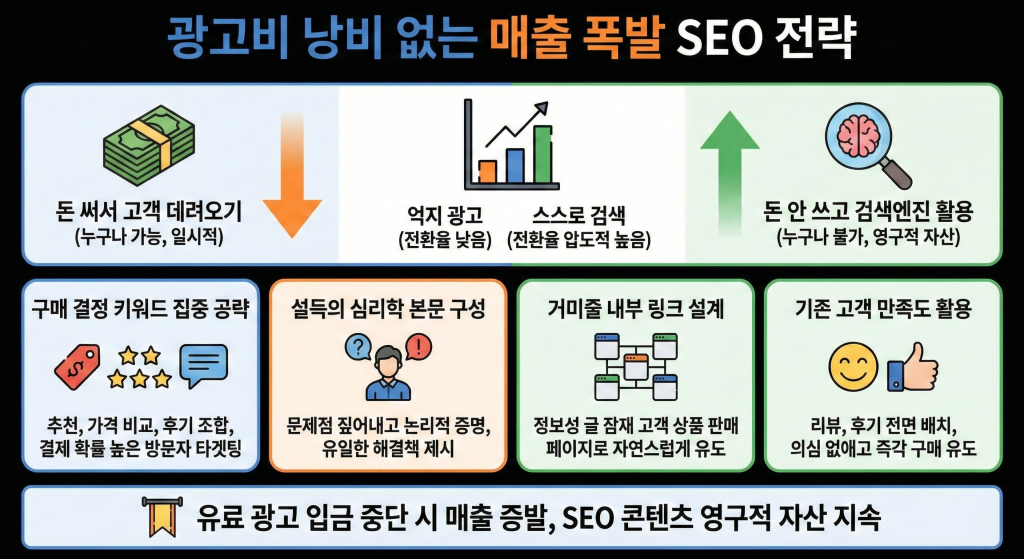 SEO 트렌드 매출 상승 비결