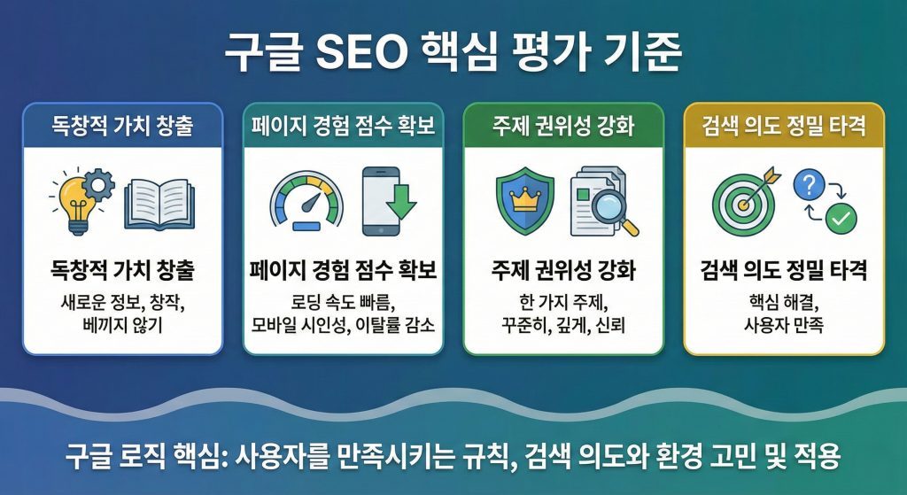 SEO 트렌드 알고리즘