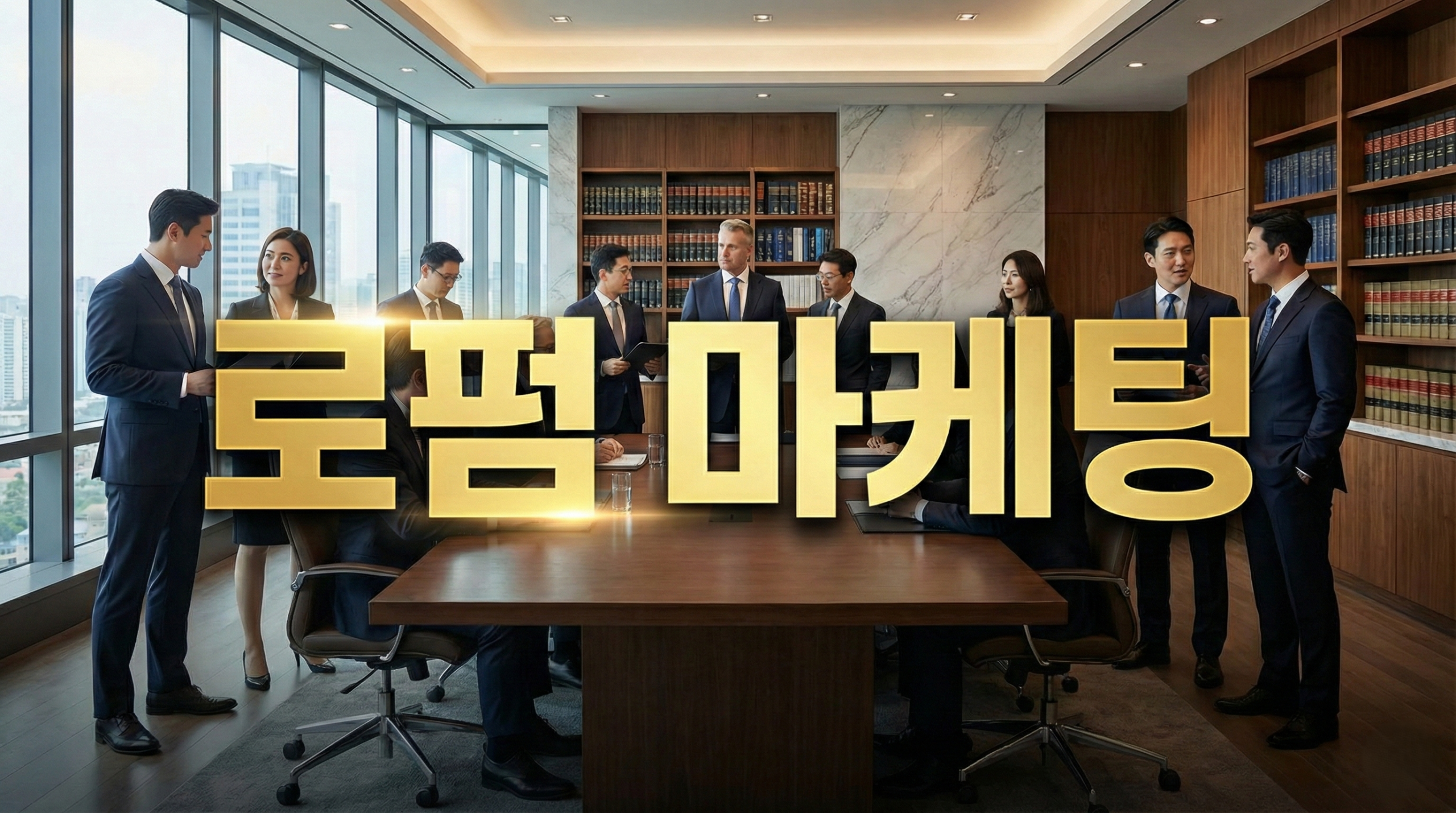 로펌 마케팅 대표 이미지