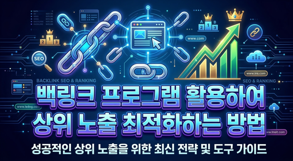 백링크 프로그램