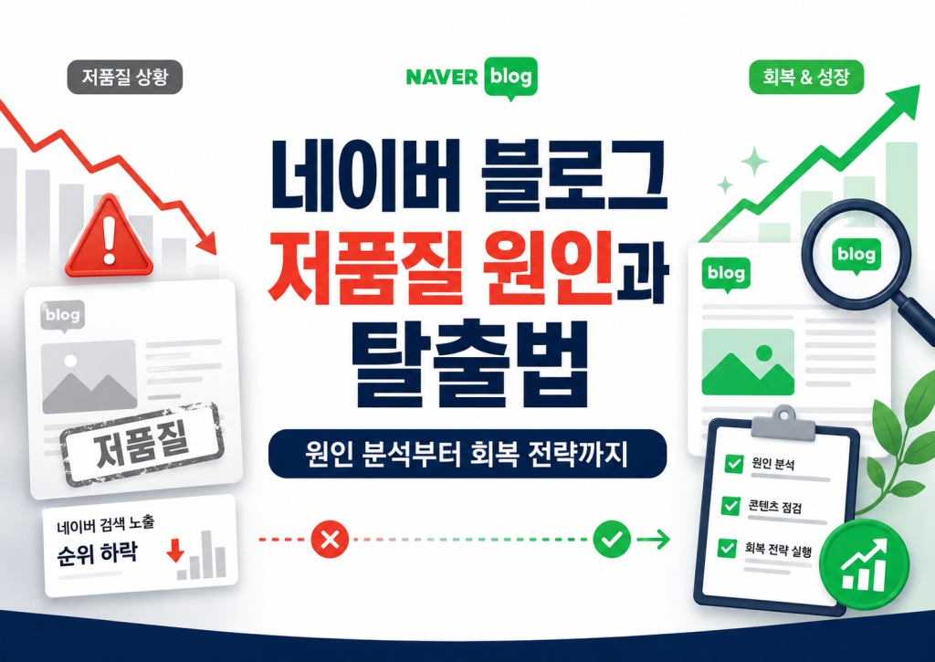 네이버 블로그 저품질
