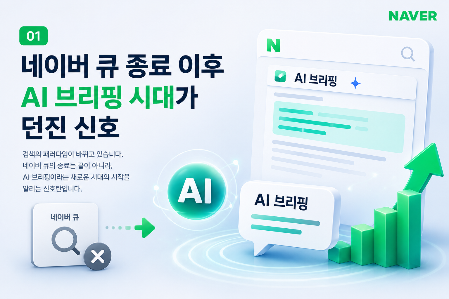 네이버AI브리핑-블로그마케팅-큐서비스종료-검색트렌드변화